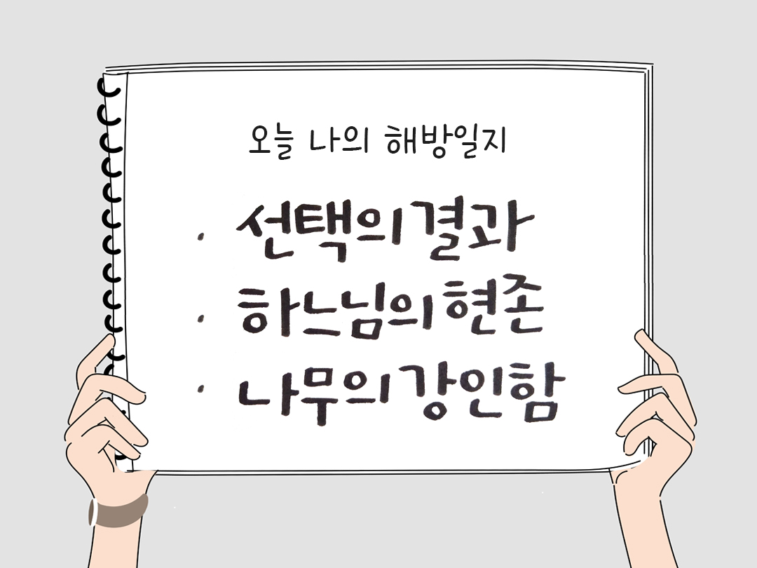 오늘 나의 해방일지 : 감사를 통해 발견한 행복 오늘 감사한 순간들