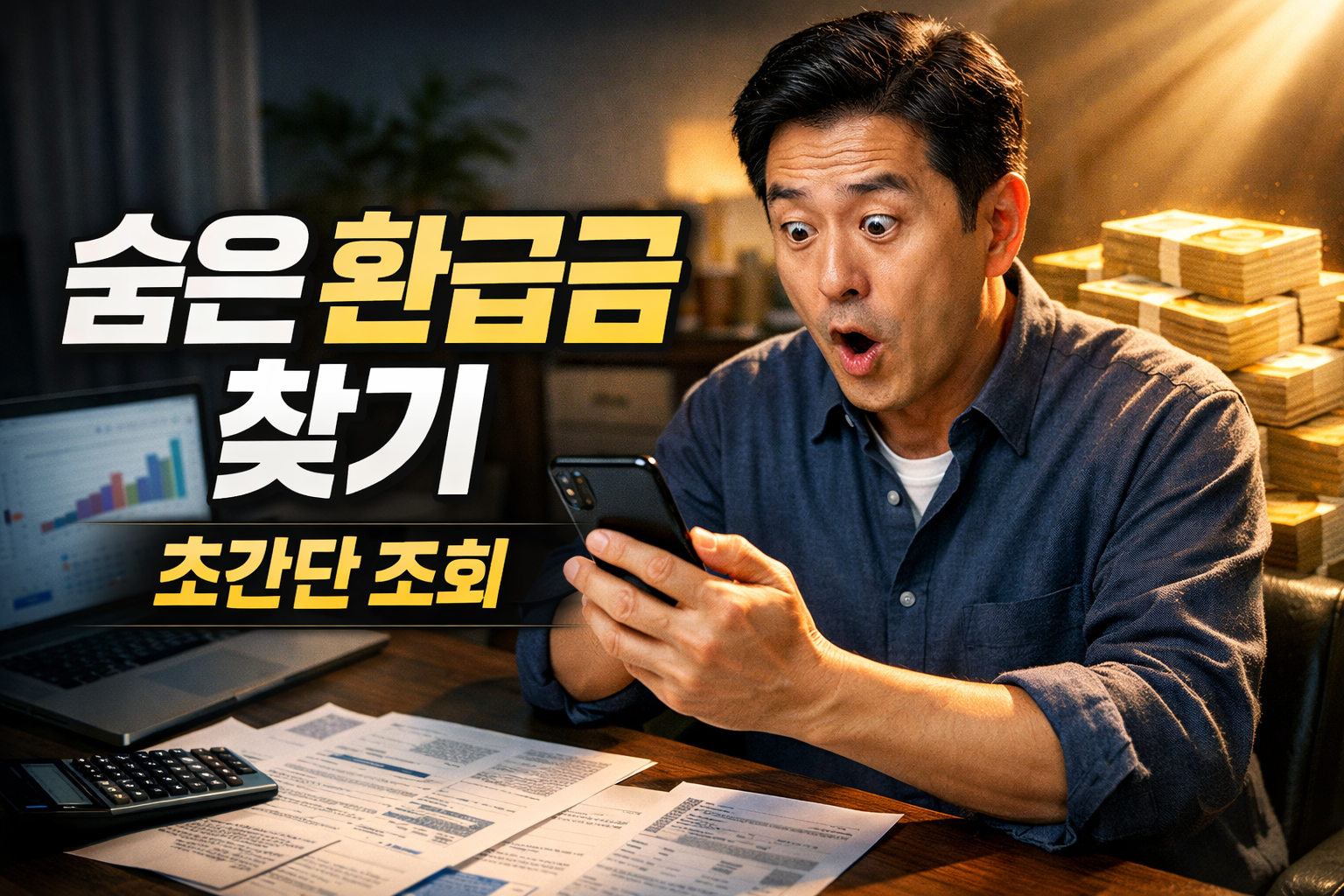 숨은 환급금 3분만에 찾는 초간단 조회법
