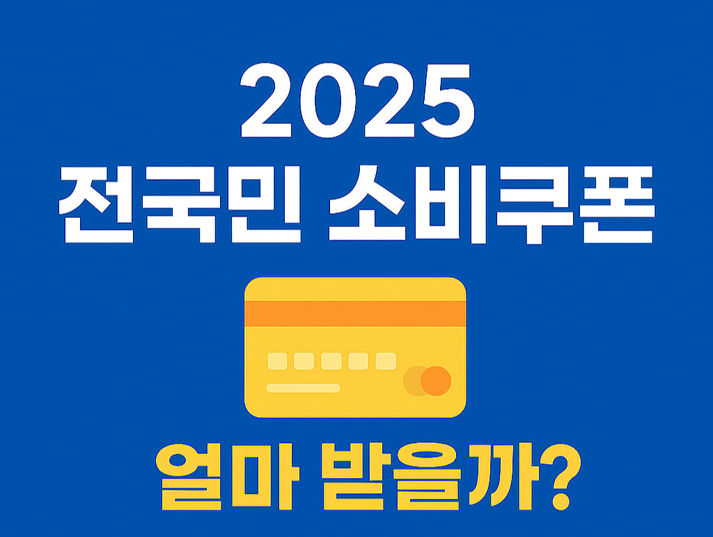 전국민 소비쿠폰