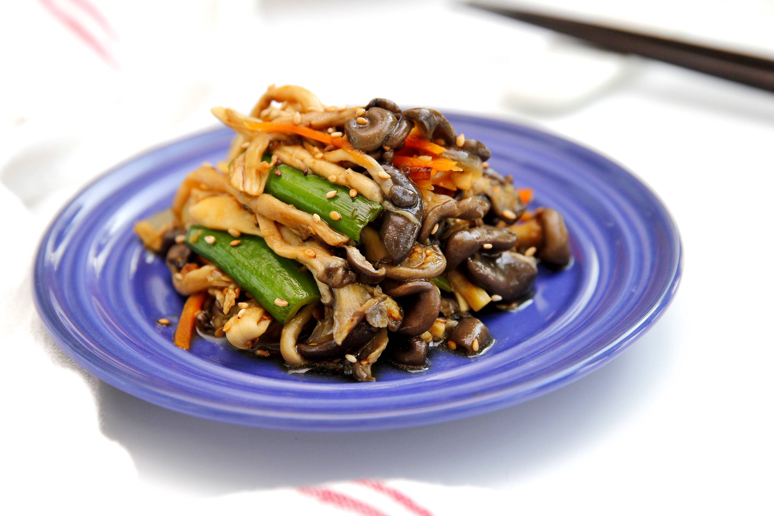 느타리버섯볶음