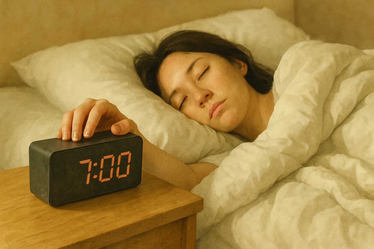 아침의 고요한 순간