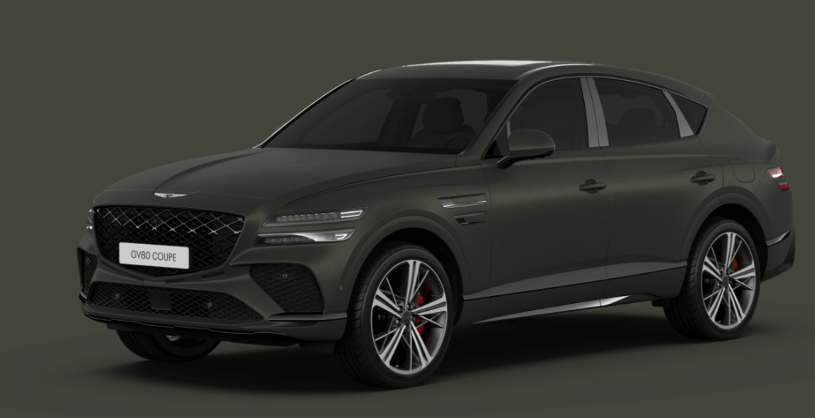 GV 80 쿠페 스토르 그린