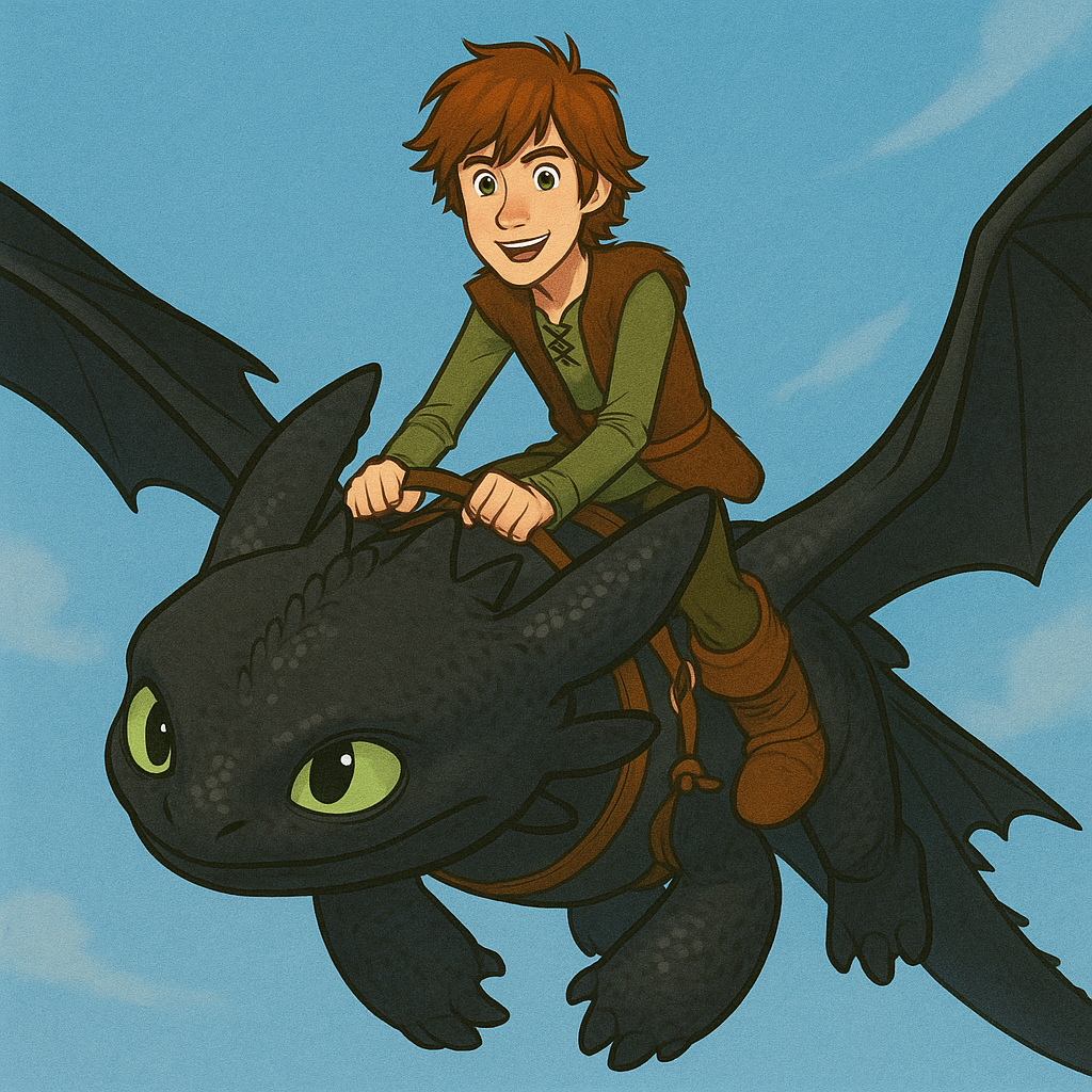 드래곤 길들이기 - 투틀리스와 히컵의 비행