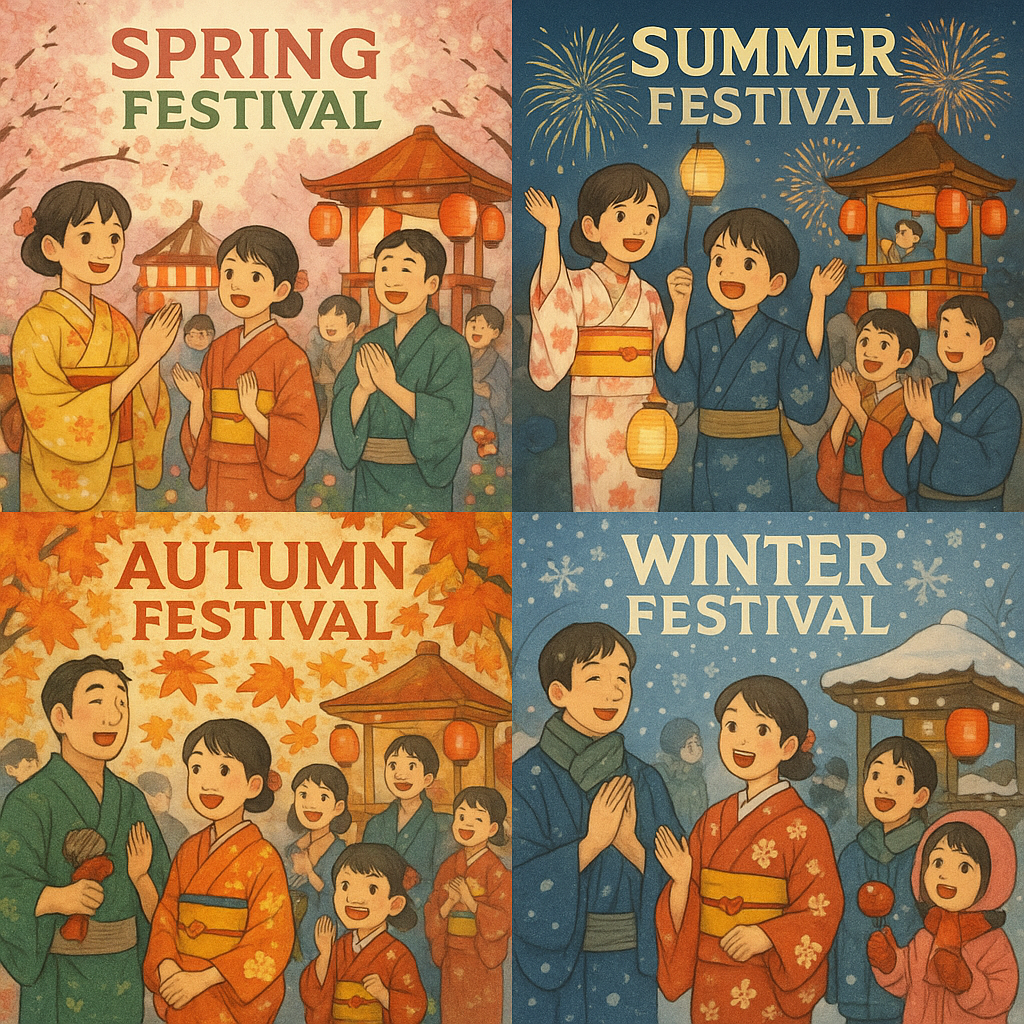 일본 사계절 축제 가이드 및 여행준비 팁