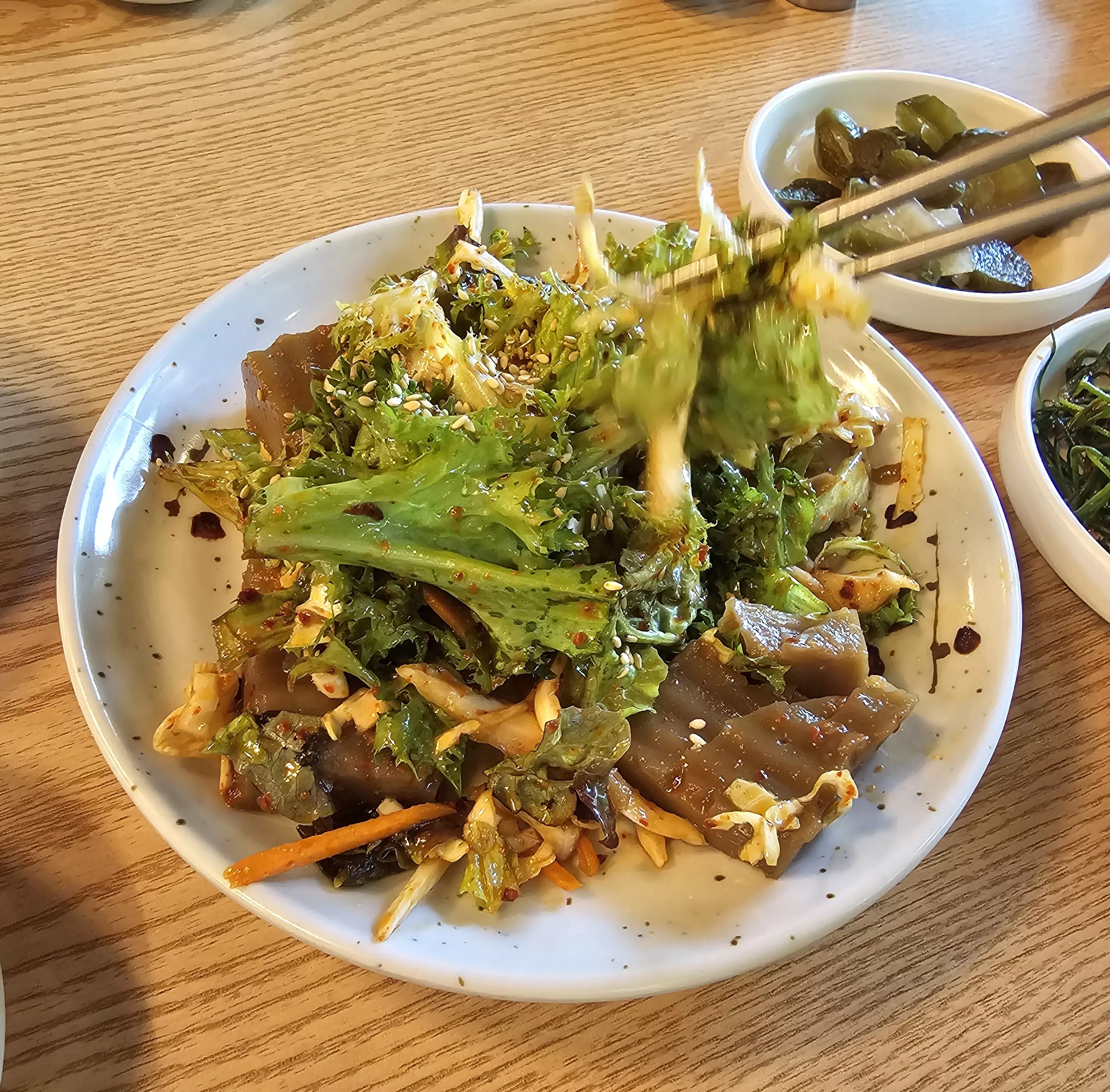 누룽지 오리 백숙 맛집
