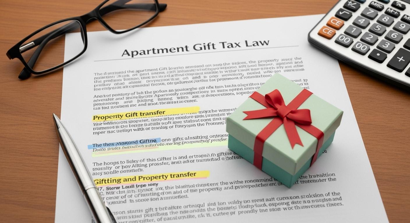 아파트 증여세 법