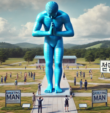 연천 그리팅맨 그림