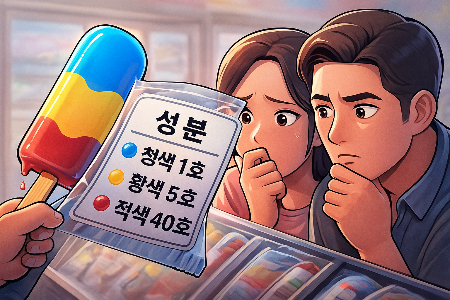 <!-- ✅ 티스토리용 HTML 완성본 ❘ 메롱바 타르색소 논란 정리 -->

<h1>EU는 &ldquo;천식 유발&rdquo;까지 경고했다&hellip;500만 개 팔린 메롱바, 우리 아이 먹여도 괜찮을까?</h1>

<p>
얼마 전부터 초등학생들 사이에서 &ldquo;한 번쯤은 꼭 먹어봐야 하는 간식&rdquo;으로 불리는 아이스크림이 있습니다. 
바로 중국산 아이스크림 <strong>&lsquo;메롱바&rsquo;</strong>입니다. 혓바닥 모양에, 녹으면 젤리처럼 말랑해지는 독특한 식감 덕분에 
SNS와 유튜브에서 폭발적인 인기를 끌었죠. 출시 두 달 만에 판매량이 500만 개를 넘었다고 하니 그 인기를 짐작할 수 있습니다.
</p>

<p>
그런데 최근 학부모 사이에서 분위기가 달라졌습니다. 
제품 성분표를 들여다본 부모들이 <strong>타르계 식용 색소</strong>가 들어 있다는 사실을 알고 불안감을 호소하고 있기 때문입니다. 
EU(유럽연합)는 타르 색소 가운데 일부를 <strong>&ldquo;천식을 유발할 수 있는 물질&rdquo;</strong>로 분류하고 있고, 
미국 역시 단계적 퇴출을 예고한 상황이라 논란은 더 커지고 있습니다.
</p>

<p>
그렇다면 메롱바는 정말 위험한 걸까요? 
이번 글에서는 <strong>① 메롱바 성분이 왜 논란이 되는지, ② 타르 색소는 어떤 문제점이 지적되고 있는지, ③ 부모 입장에서 현실적으로 어떤 기준으로 간식을 고르면 좋을지</strong>를 
차분하게 정리해 보겠습니다.
</p>

<hr>

<h2>1. 메롱바에 무슨 색소가 들어있길래?</h2>

<p>
메롱바의 가장 큰 특징은 혓바닥을 연상시키는 강렬한 색감과, 아이들이 좋아할 만한 젤리 같은 식감입니다. 
이 화려한 색을 내기 위해 사용된 것이 바로 <strong>타르계 합성 색소</strong>입니다. 보도에 따르면 메롱바에는 다음과 같은 색소들이 들어 있는 것으로 알려졌습니다.
</p>

<ul>
 <li><strong>청색 1호</strong></li>
 <li><strong>황색 4호</strong></li>
 <li><strong>적색 40호</strong></li>
</ul>

<p>
이 색소들은 우리나라에서도 일정 용도 안에서는 허용된 식품첨가물입니다. 
실제로 한국에서 식품첨가물로 허용된 타르 색소는 9종 16품목에 이르며, 이 중 <strong>어린이 기호식품에만 사용이 금지된 색소</strong>는 적색 2호와 적색 102호 두 가지뿐입니다. 
즉, 법적으로는 메롱바에 쓰인 색소가 &ldquo;불법&rdquo;은 아닙니다.
</p>

<p>
그럼에도 부모들이 불안해하는 이유는, <strong>해외에서 이 색소들을 둘러싼 규제 움직임이 빨라지고 있기 때문</strong>입니다.
</p>

<hr>

<h2>2. 타르 색소가 뭐길래? EU&middot;미국이 움직인 이유</h2>

<p>
<strong>타르 색소</strong>는 석유에서 얻은 물질을 화학적으로 가공해 만든 합성 색소입니다. 
색이 선명하고 발색이 뛰어나 과자, 음료, 아이스크림, 젤리 등 가공식품에 널리 사용되어 왔습니다. 하지만 시간이 지나면서 여러 연구에서 
<em>과량 섭취 시</em> 부작용 가능성이 제기됐습니다.
</p>

<p>
대표적으로 논란이 되는 부분은 다음과 같습니다.</p>

<ul>
 <li><strong>황색 4호</strong> : EU 일부 보고서에서 <strong>천식 유발 가능성이 있는 물질</strong>로 분류</li>
 <li><strong>청색 1호</strong> : 어린이의 과잉 행동, 주의력 저하와 관련해 섭취 제한 권고</li>
 <li>일부 타르 색소 : 장내 미생물 환경 변화, DNA 손상 가능성 등 연구 결과 보고</li>
</ul>

<p>
이 때문에 <strong>유럽연합은 타르 색소에 대해 경고 문구 표시, 사용 제한 강화</strong> 등의 조치를 취해 왔습니다. 
미국에서도 2026년까지 청색 1호 등 일부 타르 색소를 단계적으로 퇴출하겠다는 계획이 발표된 상태입니다.
</p>

<p>
국내 전문가들 역시 &ldquo;타르 색소는 <strong>&lsquo;소소익선&rsquo;</strong>, 즉 가능하면 적게 먹을수록 좋다&rdquo;는 의견을 내고 있습니다. 
반드시 단 한 번 먹었다고 해서 큰일이 나는 것은 아니지만, <strong>장기간&middot;반복적으로 섭취하는 것은 피하는 게 바람직하다</strong>는 취지입니다.
</p>

<hr>

<h2>3. &ldquo;기준치 이하다 vs 가능하면 피해야 한다&rdquo; 엇갈리는 시각</h2>

<p>
그렇다고 해서 당장 메롱바를 먹었다고 큰일이 나는 건 아닐까요? 
이 부분에서 <strong>식약처와 일부 전문가의 시각은 조금 다르게 보입니다.</strong>
</p>

<p>
식약처는 과거 재평가 결과를 근거로 &ldquo;현재 허용 기준치 안에서 사용되는 타르 색소는 <strong>인체 위해 우려가 크지 않다</strong>&rdquo;는 입장입니다. 
실제 검사 당시 색소 섭취량이 일일섭취허용량(ADI)의 극히 일부 수준에 그쳤다는 점을 강조합니다.
</p>

<p>
반면 일부 의료&middot;식품 전문가들은 이렇게 말합니다.</p>

<ul>
 <li>타르 색소는 장내 미생물 환경 변화, DNA 손상 가능성이 있어 <strong>가급적 줄이는 것이 좋다</strong>.</li>
 <li>천연 색소라고 해서 100% 안전한 것도 아니지만, <strong>색이 지나치게 화려한 가공식품은 기본적으로 주의를 기울일 필요가 있다</strong>.</li>
 <li>특히 <strong>설탕&middot;당류와 함께 섭취</strong>되는 간식(아이스크림, 젤리, 탄산음료 등)은 색소 문제와 별개로 비만, 충치, 대사 문제를 일으킬 수 있다.</li>
</ul>

<p>
결국 관점의 차이를 정리하면 이렇습니다.
</p>

<ul>
 <li><strong>정부&middot;규제기관</strong> : &ldquo;현 기준 안에서는 큰 위해성은 없다, 다만 재평가는 필요하다.&rdquo;</li>
 <li><strong>전문가&middot;학부모</strong> : &ldquo;법적으로 허용돼도 가능하면 안 먹이는 게 낫다. 특히 아이들이라면 더 조심.&rdquo;</li>
</ul>

<p>
어디에 무게를 둘지는 각 가정의 선택이지만, 적어도 <strong>&ldquo;요즘 유행이니까 아무 생각 없이 먹이는 것&rdquo;에서 한 단계 정도는 더 신중해질 필요가 있다</strong>고 볼 수 있습니다.
</p>

<hr>

<h2>4. 중국산 간식, 왜 이렇게 빨리 퍼졌을까?</h2>

<p>
메롱바 논란에는 하나의 배경이 더 있습니다. 바로 <strong>무인 과자&middot;아이스크림 전문점의 급증</strong>입니다. 
아이들이 부모와 동행하지 않고 친구들끼리 매장을 이용하다 보니, 
성분표를 꼼꼼히 확인해 줄 어른이 없는 상황에서 <strong>색이 화려하고, 모양이 특이한 제품들이 먼저 손에 잡히게 된다</strong>는 점이죠.
</p>

<p>
SNS&middot;유튜브에서 인기 있는 중국산 젤리&middot;캔디&middot;아이스크림들이 &lsquo;챌린지&rsquo;처럼 소비되면서, 
&ldquo;한 번쯤은 먹어봐야 한다&rdquo;는 분위기가 형성되기도 했습니다. 
아이들 입장에서는 단지 <strong>재미있는 모양의 간식</strong>일 뿐이지만, 
부모 입장에서는 원산지&middot;성분&middot;관리 기준 등이 걱정스러울 수밖에 없습니다.
</p>

<p>
중요한 건 &ldquo;중국산=무조건 나쁘다&rdquo;라는 단순한 이분법이 아니라, 
<strong>어느 나라에서 왔든 성분표를 보고 스스로 판단하는 습관</strong>을 아이에게 가르치는 것입니다.
</p>

<hr>

<h2>5. 우리 아이 간식, 이렇게만 봐도 절반은 성공</h2>

<p>
그렇다면 부모 입장에서 어떤 기준으로 아이 간식을 고르면 좋을까요? 
완벽할 필요는 없지만, 아래 5가지만 체크해도 위험 요소를 상당히 줄일 수 있습니다.
</p>

<h3>① 성분표에 &lsquo;색소 이름&rsquo;이 보이는지 확인하기</h3>
<p>
<strong>청색 1호, 황색 4호, 적색 40호, 적색 2호, 적색 102호</strong> 등 숫자가 붙은 색소 이름이 있다면 한 번 더 고민해 보는 것이 좋습니다. 
특히 아이가 자주, 반복적으로 먹는 간식이라면 <strong>색소가 적게 들어간 제품, 또는 무색소 제품</strong>으로 바꾸는 것도 방법입니다.
</p>

<h3>② 색이 너무 화려한 제품은 &lsquo;한 번 더 생각&rsquo;</h3>
<p>
아이들이 좋아하라고 만든 형광색 음료, 강렬한 빨강&middot;파랑 젤리, 혀 색이 바뀌는 사탕 등은 대부분 색소 사용량이 많습니다. 
&ldquo;한 번 경험&rdquo; 정도는 괜찮을 수 있지만, <strong>매일&middot;자주 먹는 간식으로는 적합하지 않습니다.</strong>
</p>

<h3>③ 원산지와 수입원, 유통사를 같이 보기</h3>
<p>
국내 제품이든 수입 제품이든 <strong>원산지, 제조사, 수입사</strong>를 함께 보는 습관이 필요합니다. 
특히 무인점포에서 파는 제품은 부모가 실물을 직접 볼 수 없기 때문에, 
아이가 사진을 찍어 보내게 하거나 <strong>집에 가져온 포장을 모아두고 한 번씩 같이 체크</strong>해 보는 것도 좋습니다.
</p>

<h3>④ &lsquo;당류&rsquo; 함량도 반드시 체크</h3>
<p>
색소만큼 중요한 것이 바로 <strong>당류</strong>입니다. 
많은 아이스크림과 젤리는 설탕이 다량 포함되어 있어 비만, 충치, 혈당 관리에 영향을 줄 수 있습니다. 
성분표에서 <strong>당류(g)</strong> 항목을 확인하고, 
간식을 줄이기 어렵다면 최소한 <strong>1일 총 섭취량을 조절</strong>하는 쪽으로 접근해 보세요.
</p>

<h3>⑤ &ldquo;완벽한 간식&rdquo;을 찾기보다, 아이와 대화를 늘리기</h3>
<p>
아이가 이미 메롱바 같은 제품을 좋아하고 있다면 
막무가내로 &ldquo;그거 먹지 마!&rdquo;라고 금지하기보다, 
<strong>왜 논란이 되는지, 어떤 성분이 문제인지, 스스로 선택할 수 있도록 설명</strong>해 주는 게 좋습니다.
</p>

<p>
&ldquo;이건 색소가 많이 들어가 있어서 자주 먹으면 몸에 부담이 될 수 있어. 
오늘은 먹더라도, 다음엔 색깔이 덜한 걸로 골라보자&rdquo;처럼 
현실적인 타협점을 찾는 대화가 아이의 <strong>식습관 자율성</strong>을 키우는 데도 도움이 됩니다.
</p>

<hr>

<h2>6. 메롱바 논란, 우리가 가져가야 할 결론</h2>

<p>
메롱바 타르 색소 논란은 단순히 특정 제품을 비난하고 끝낼 문제가 아닙니다. 
<strong>아이 간식 전체를 어떤 기준으로 바라볼 것인가</strong>에 대한 질문을 던지는 사건에 가깝습니다.
</p>

<p>
요약하면 이렇게 정리할 수 있습니다.</p>

<ul>
 <li>메롱바에 사용된 타르 색소는 <strong>현행 국내 기준 안에서는 허용된 성분</strong>이지만, 
 EU&middot;미국 등에서 규제 움직임이 있고, 일부 연구에서 부작용 가능성이 제기되고 있다.</li>
 <li>한두 번 먹었다고 해서 바로 문제가 생기지는 않지만, <strong>장기간 반복 섭취는 가급적 줄이는 것이 좋다</strong>.</li>
 <li>무인점포&middot;SNS를 통해 유행하는 외국산 간식일수록, <strong>성분표를 보고 스스로 선택하는 습관</strong>이 중요하다.</li>
 <li>결국 가장 중요한 것은 &ldquo;아이에게 무엇을 먹이지 말까?&rdquo;보다, 
 <strong>&ldquo;어떤 기준으로 간식을 고를지, 아이와 함께 합의하는 것&rdquo;</strong>이다.</li>
</ul>

<p>
이번 논란을 계기로, 
우리 집 간식 서랍 속 제품들을 한 번쯤 꺼내어 <strong>성분표를 같이 읽어보는 시간</strong>을 가져보면 어떨까요? 
이 작은 습관이 앞으로 아이의 평생 식습관과 건강을 지키는 출발점이 될 수 있습니다.
</p>

<hr>

<!-- ✅ FAQ 스키마(JSON-LD) : 클릭률&middot;체류시간 향상을 위한 Q&amp;A 구조화 데이터 -->
<script type="application/ld+json">
{
 "@context": "https://schema.org",
 "@type": "FAQPage",
 "mainEntity": [
 {
 "@type": "Question",
 "name": "메롱바를 한두 번 먹었다고 해서 바로 위험한가요?",
 "acceptedAnswer": {
 "@type": "Answer",
 "text": "현재 메롱바에 쓰인 타르 색소는 국내 기준 안에서 허용된 성분이라, 한두 번 먹었다고 해서 바로 건강에 심각한 문제가 생길 가능성은 낮습니다. 다만 천식 유발 가능성, 어린이 과잉 행동 등 해외에서 제기된 연구 결과가 있는 만큼 장기간 반복 섭취는 가급적 줄이고, 다양한 간식 중 하나로만 제한하는 것이 좋습니다."
 }
 },
 {
 "@type": "Question",
 "name": "타르 색소가 왜 문제인가요?",
 "acceptedAnswer": {
 "@type": "Answer",
 "text": "타르 색소는 석유에서 유래한 합성 색소로, 일부 성분은 천식 유발 가능성, 어린이 활동 과다, 장내 미생물 변화, DNA 손상 가능성 등이 연구에서 제기되었습니다. 이 때문에 유럽연합과 미국에서는 특정 타르 색소에 대해 사용 제한이나 단계적 퇴출을 검토하고 있으며, 전문가들은 가능하면 섭취량을 줄이는 것이 바람직하다고 조언합니다."
 }
 },
 {
 "@type": "Question",
 "name": "아이 간식에서 어떤 색소를 특히 주의해야 하나요?",
 "acceptedAnswer": {
 "@type": "Answer",
 "text": "제품 성분표에 청색 1호, 황색 4호, 적색 40호, 적색 2호, 적색 102호 등 숫자가 붙은 타르 색소가 반복적으로 등장한다면 주의 깊게 볼 필요가 있습니다. 색이 지나치게 화려한 젤리, 사탕, 아이스크림일수록 색소 사용량이 많을 수 있으므로, 아이가 매일 먹는 간식이라면 무색소 또는 천연 색소 제품으로 바꾸는 것이 좋습니다."
 }
 },
 {
 "@type": "Question",
 "name": "중국산 아이스크림과 간식은 모두 피해야 하나요?",
 "acceptedAnswer": {
 "@type": "Answer",
 "text": "중요한 것은 원산지만이 아니라 성분과 관리 기준입니다. 중국산이라고 해서 모두 위험한 것도, 국내산이라고 해서 모두 안전한 것도 아닙니다. 간식을 고를 때는 원산지, 제조사, 성분표, 색소&middot;당류 함량을 함께 확인하고, 아이에게는 색이 지나치게 화려한 제품보다 성분이 단순한 제품을 선택하는 습관을 길러주는 것이 더 중요합니다."
 }
 },
 {
 "@type": "Question",
 "name": "아이와 간식에 대해 어떻게 대화하는 것이 좋을까요?",
 "acceptedAnswer": {
 "@type": "Answer",
 "text": "무조건 &ldquo;먹지 마&rdquo;라고 막기보다, 왜 논란이 되는지, 어떤 성분이 문제인지 아이 눈높이에 맞춰 설명해 주는 것이 좋습니다. 예를 들어 &ldquo;이 간식은 색을 내기 위해 인공색소를 많이 써서 자주 먹으면 몸에 부담이 될 수 있어. 오늘은 먹더라도 다음에는 색이 덜한 걸로 골라보자&rdquo;처럼 대화하면서 스스로 선택하게 돕는 것이 장기적으로 더 효과적입니다."
 }
 }
 ]
}
</script>

<!-- ✅ Tistory 태그 (콤마로 구분) -->
<p><strong>Tags:</strong> 메롱바, 중국산 아이스크림, 타르색소, 타르계 색소, 청색1호, 황색4호, 적색40호, 어린이 간식, 아이스크림 성분표, 식용색소 논란, EU 식품색소 규제, 천식 유발 물질, 어린이 건강, 맘카페 이슈, 무인과자점, 아이 간식 선택법</p>