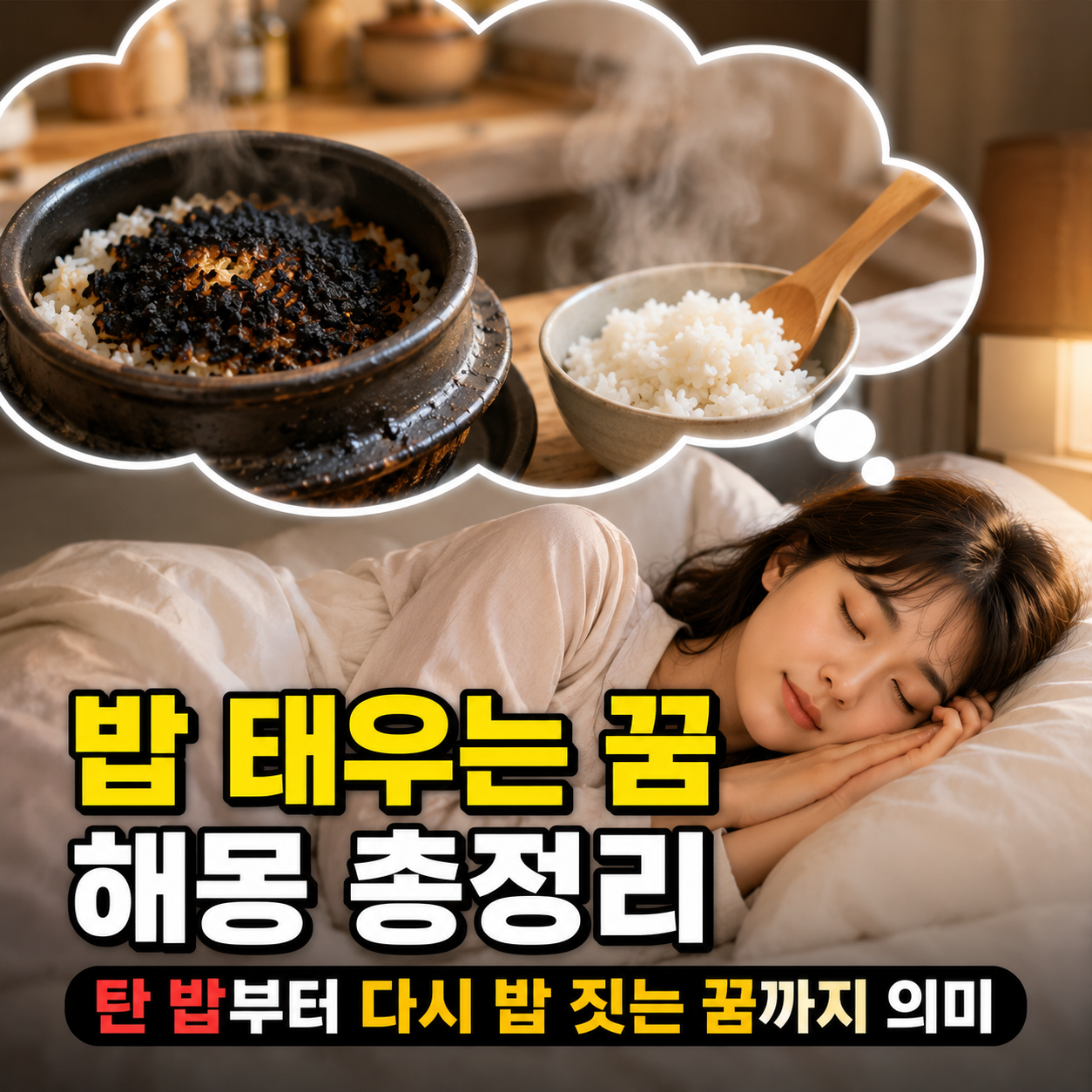 밥 태우는 꿈