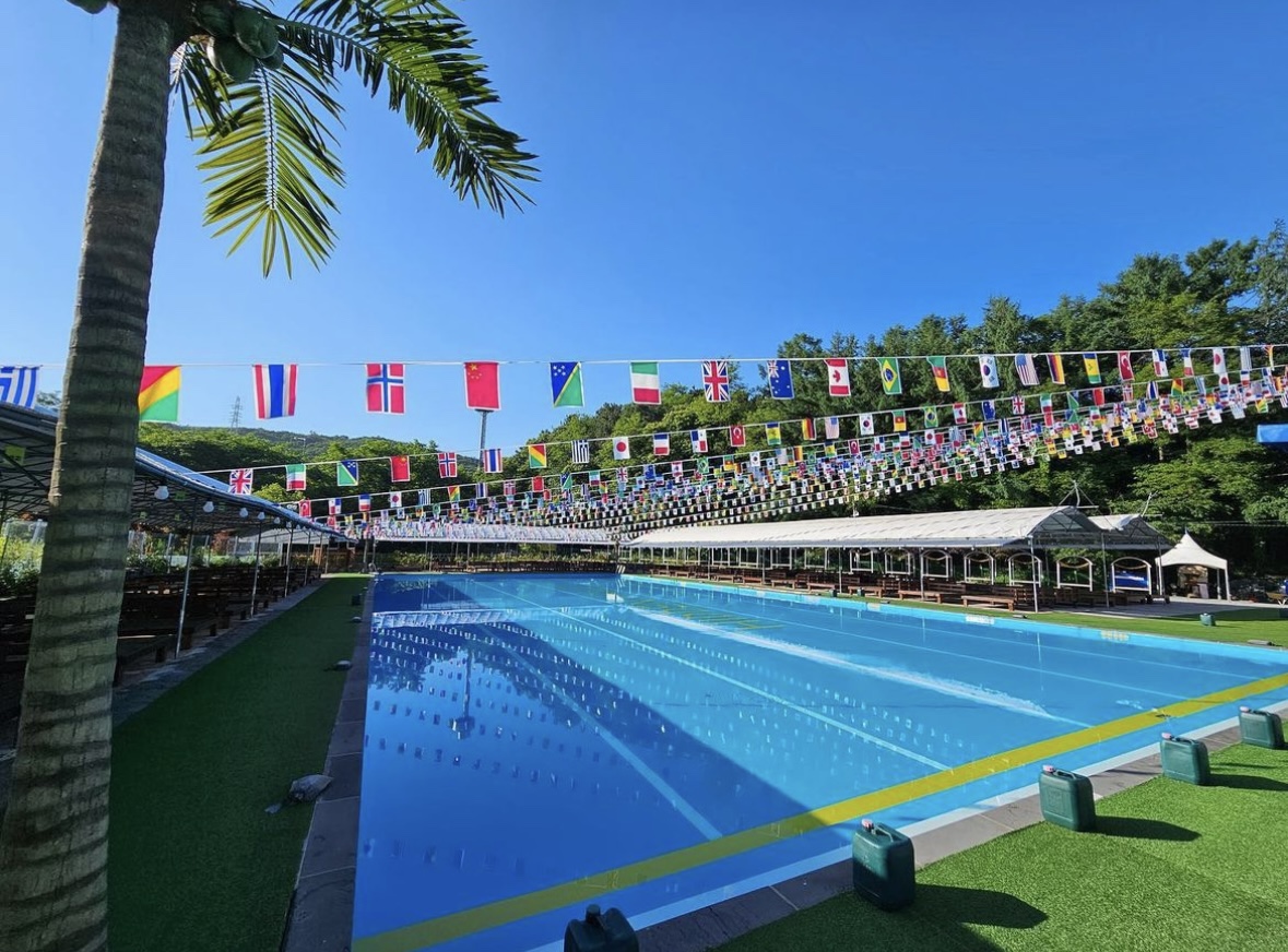 취사가능 수영장