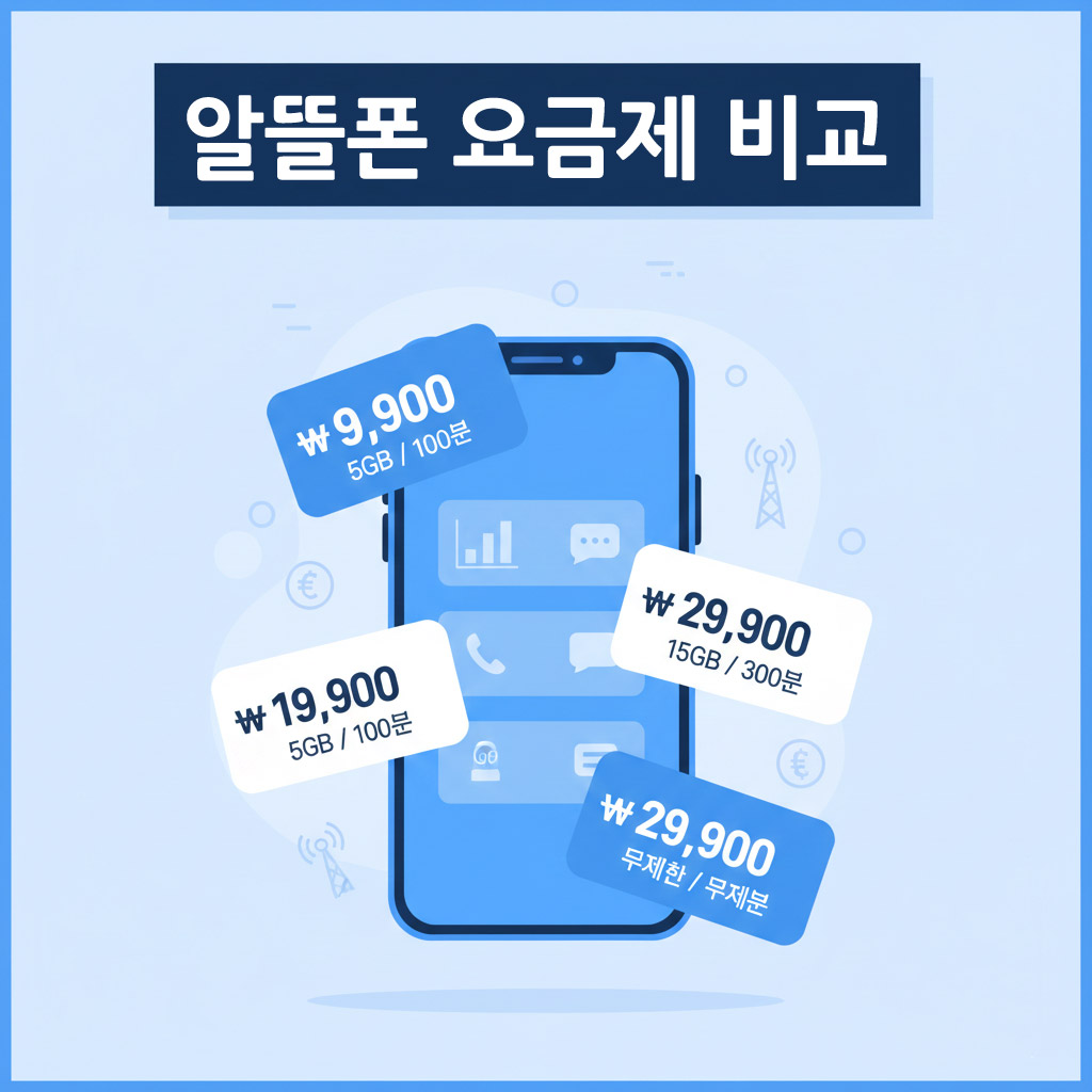 알뜰폰 요금제 추천 (2026 가성비 기준)