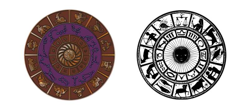 황도12궁 물고기자리 처녀자리