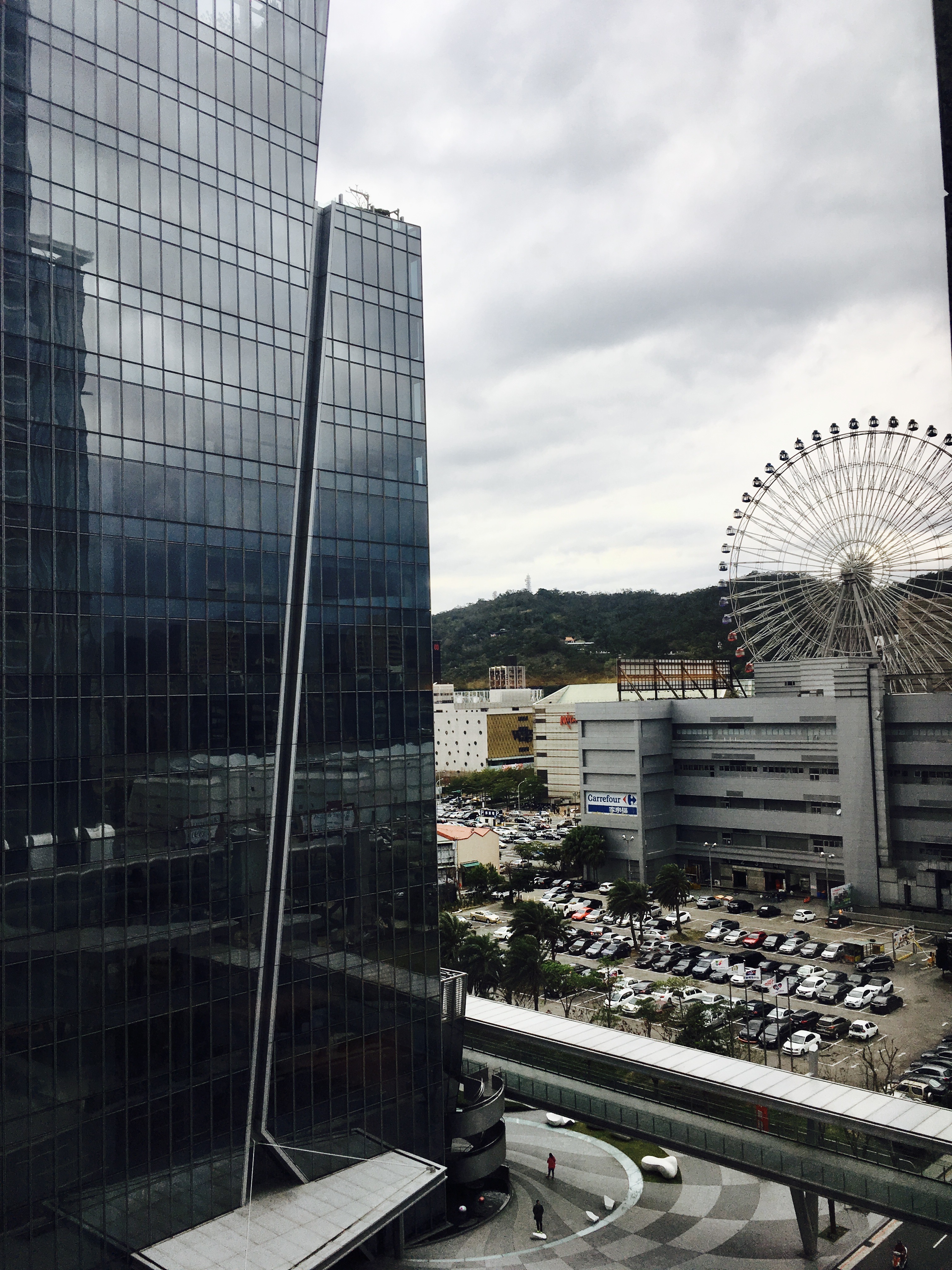 대만 호텔에서 찍은 뷰