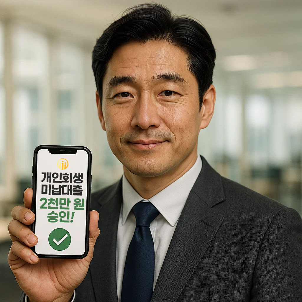 개인회생미납대출 승인 사례