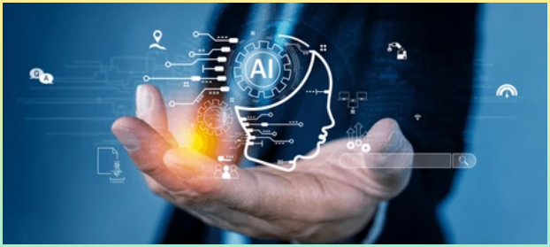 프롬프트 엔지니어링을 통해 인공 두뇌 AI를 다루는 모습을 나타냄