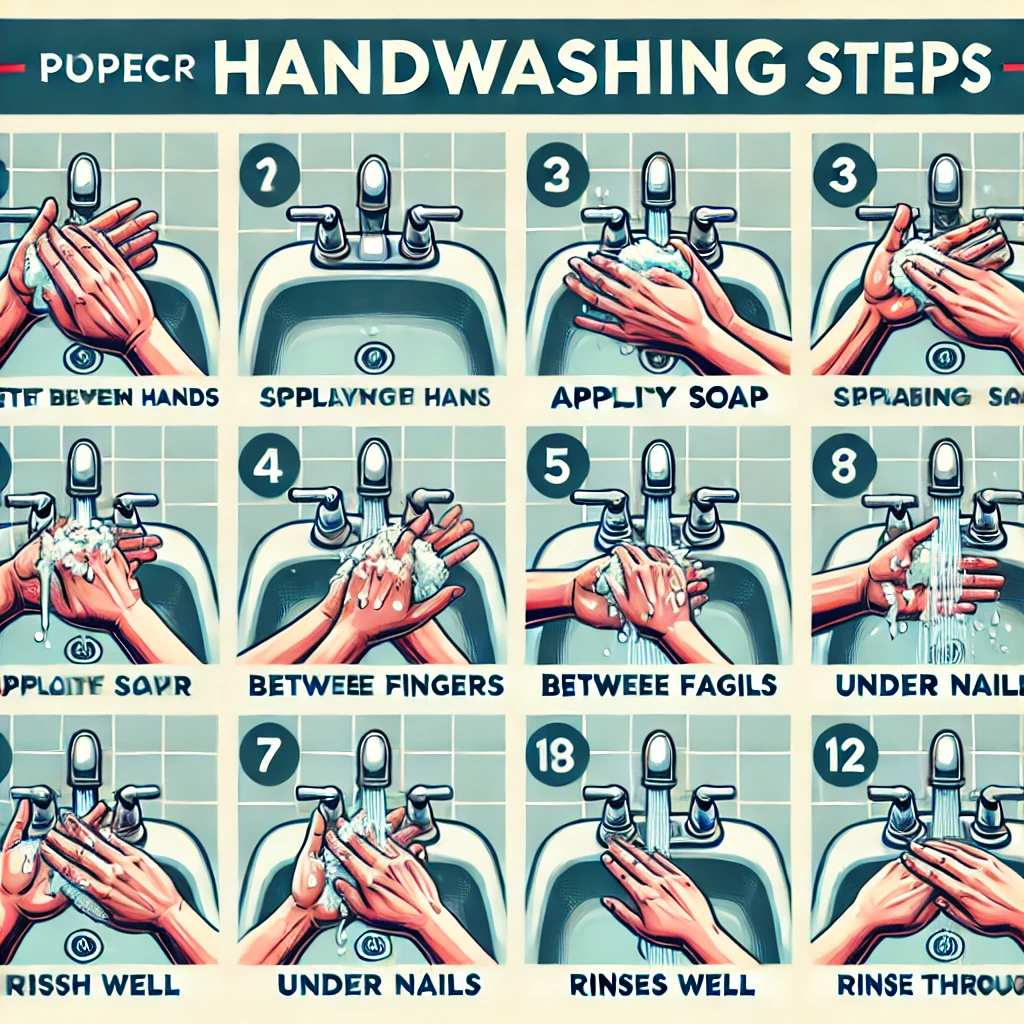 감염병 예방 손씻기