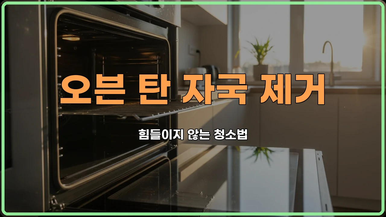 오븐청소