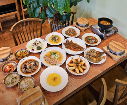 대청호 맛집 &quot;향기원&quot; 음식