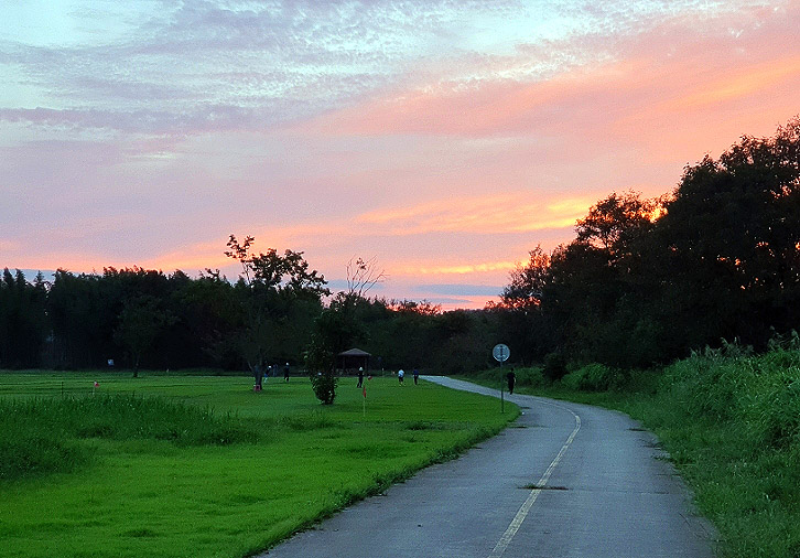 친수생태공원 와룡지구파크골프장