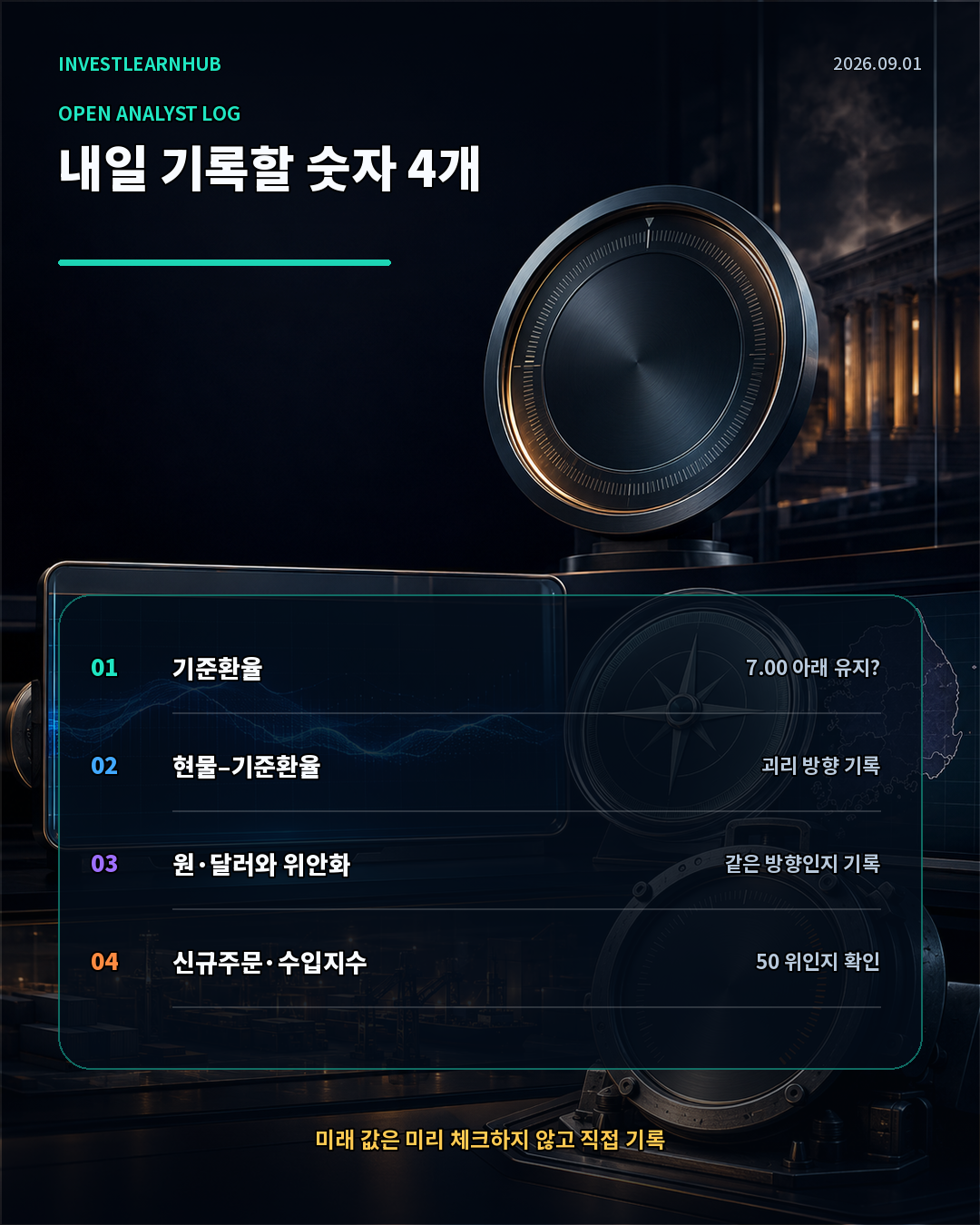 중국 기준환율 현물 달러위안 원달러 신규주문을 확인하는 다음 점검 체크리스트