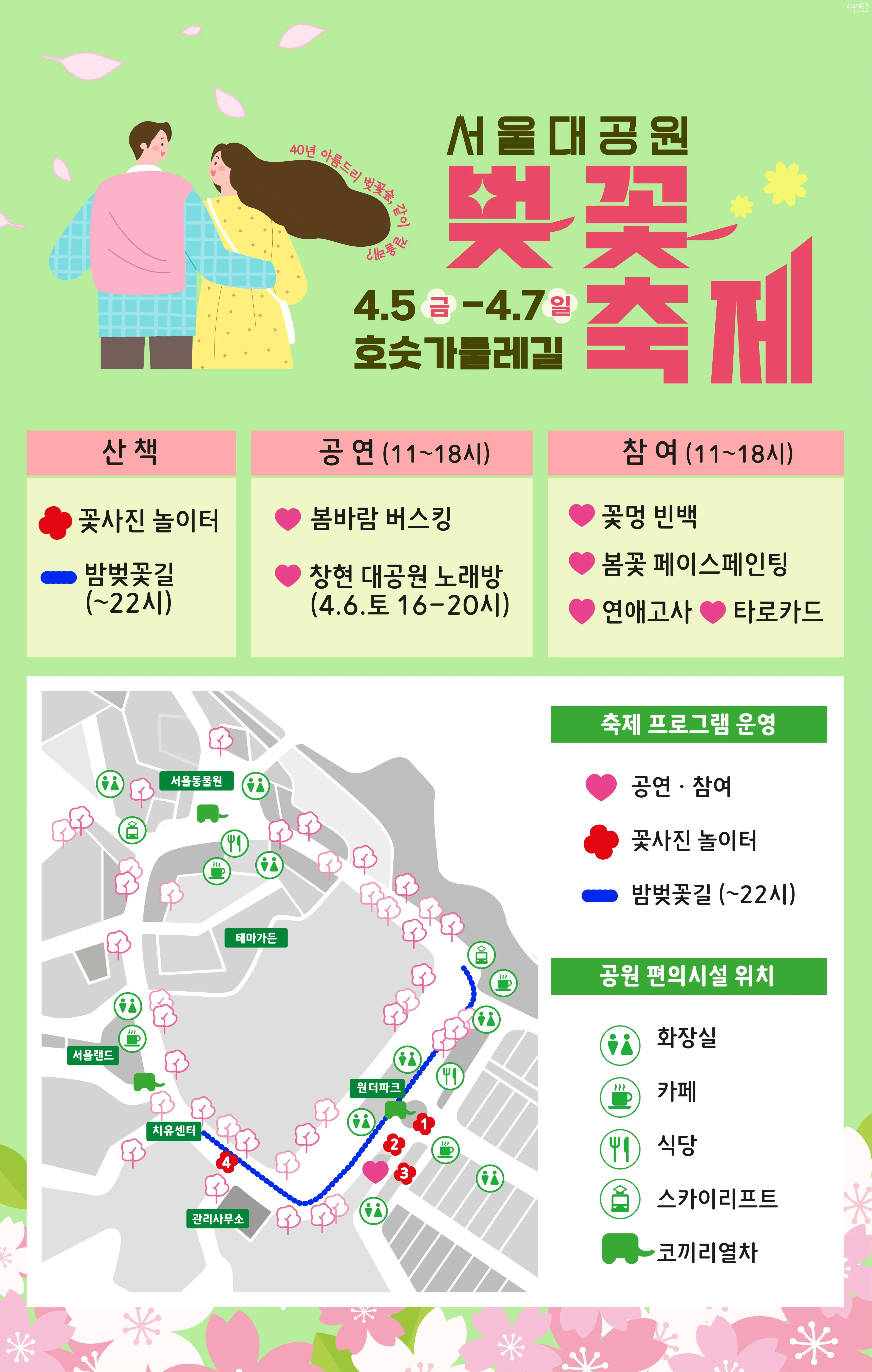 서울대공원 벚꽃축제