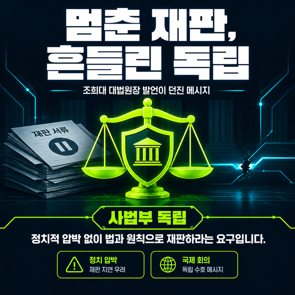 멈춘 재판, 흔들린 독립