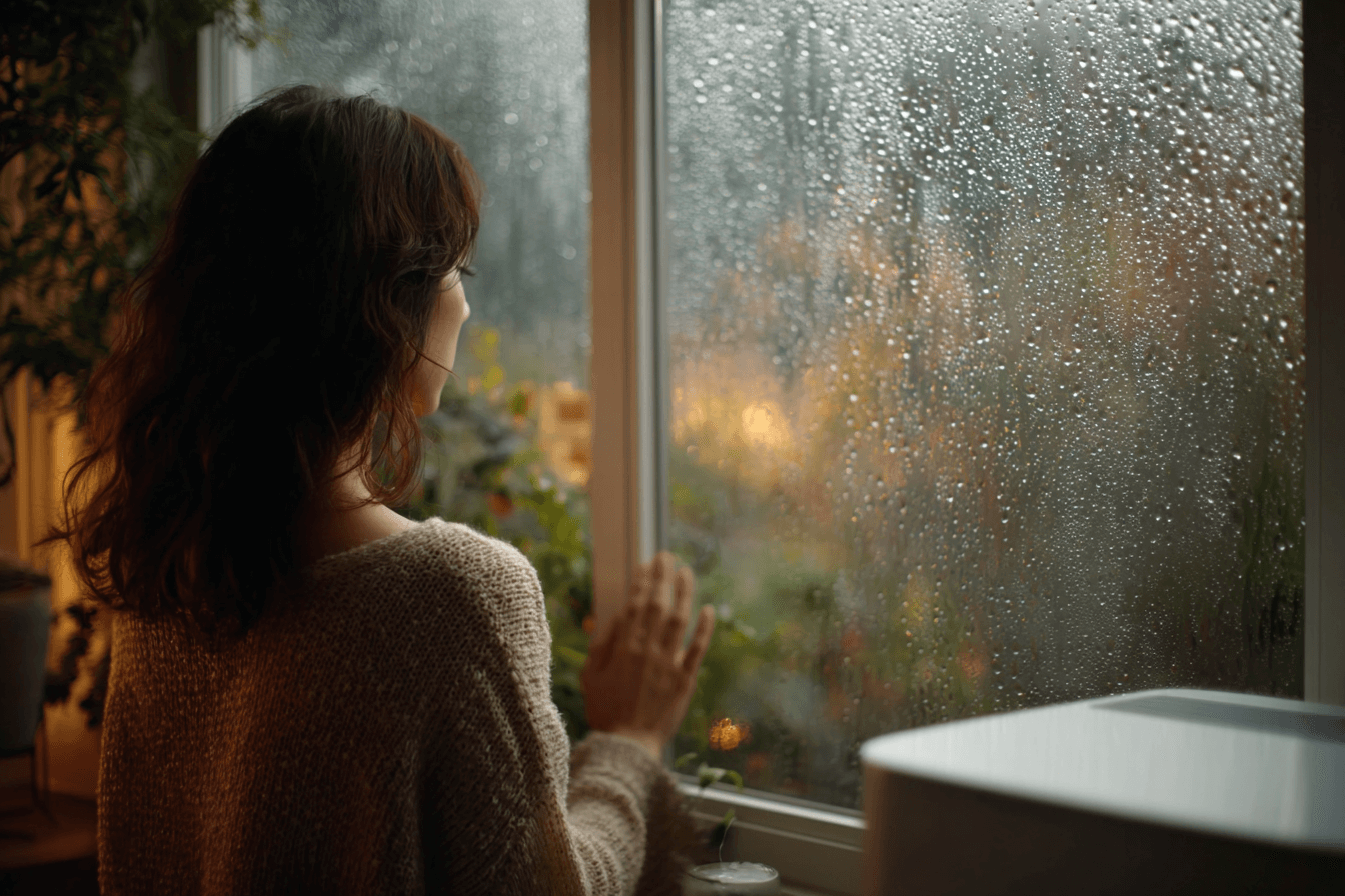 비오는-날-창문을-바라보고-있는-여성