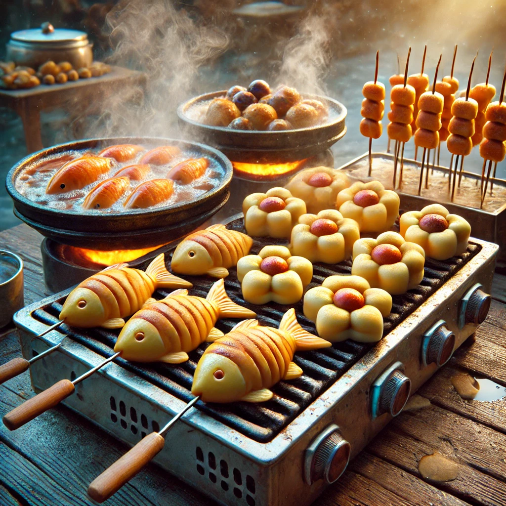 겨울-간식-붕어빵-국화빵