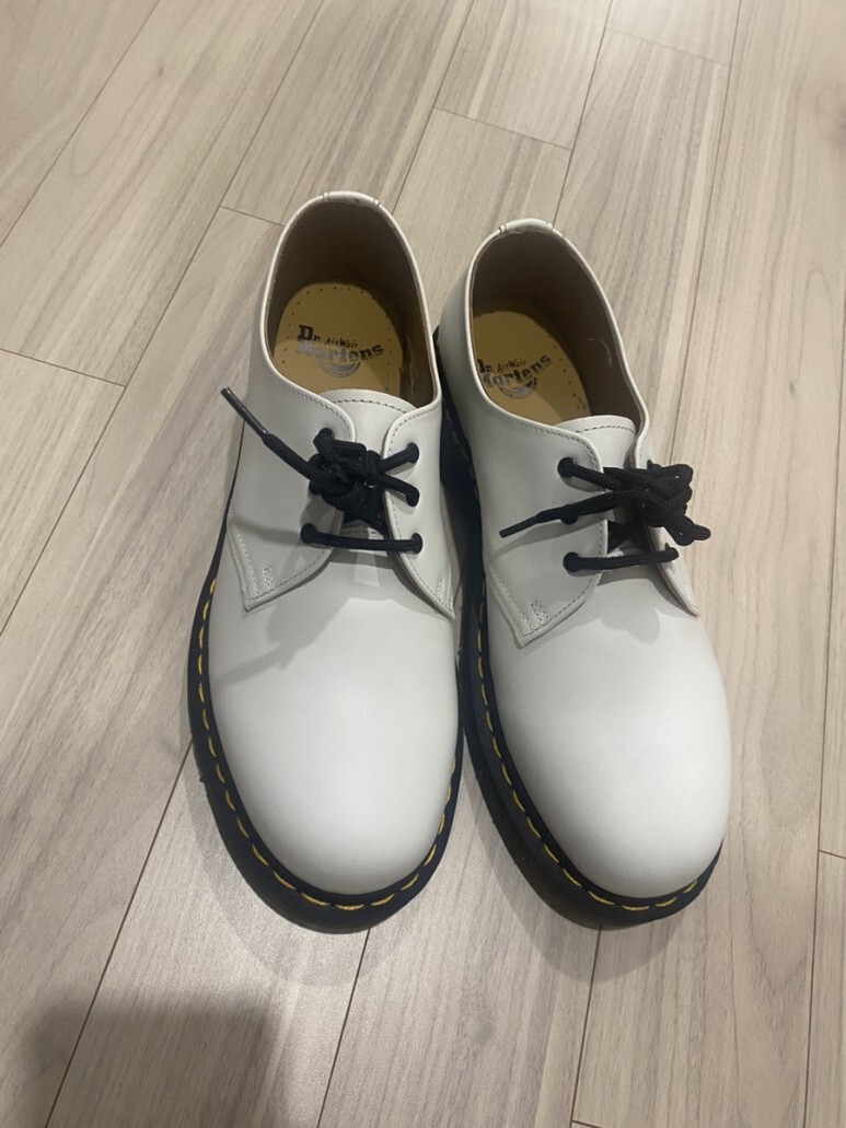 닥터마틴 1461 3홀 스무스 화이트 / 26226100 1461 WHITE SMOOTH