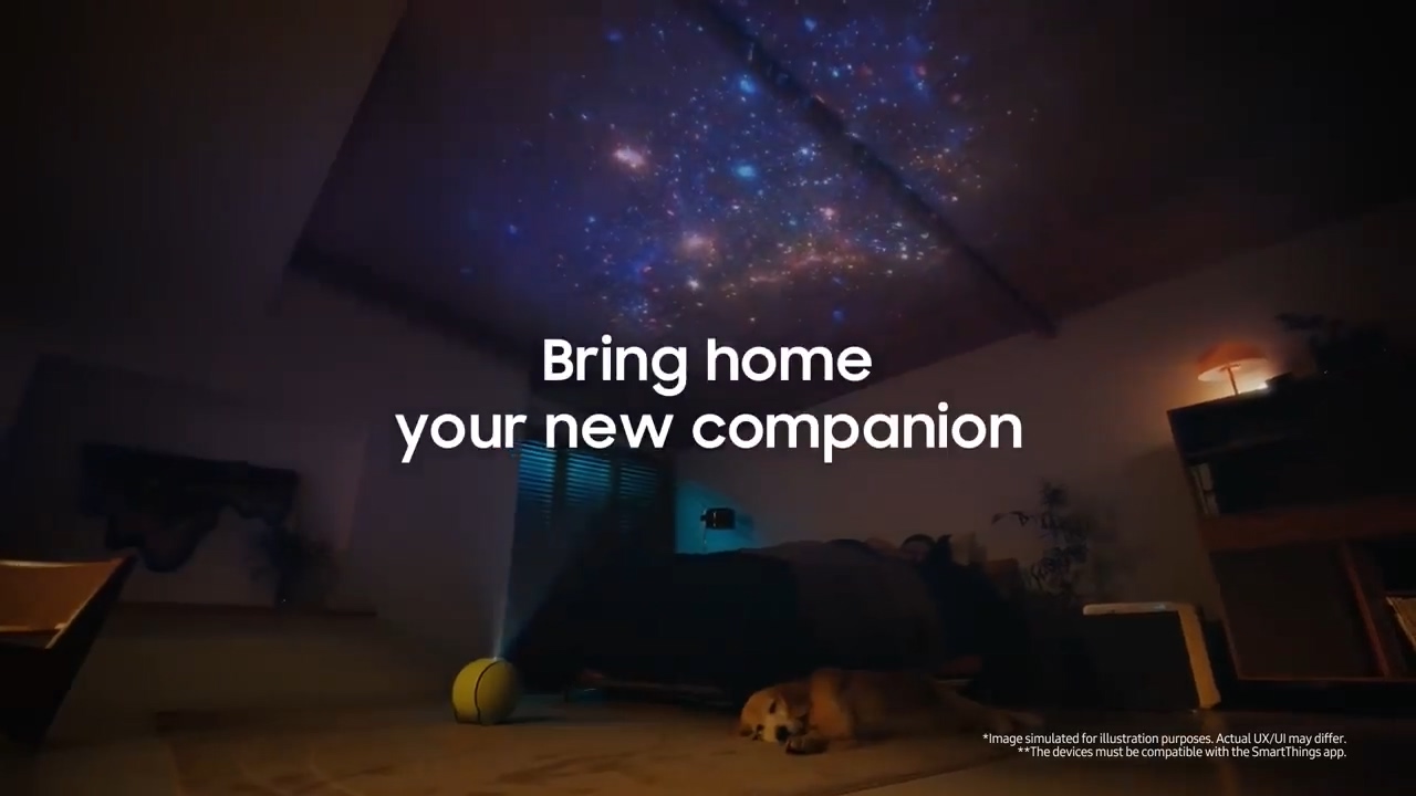 삼성 AI 로봇 볼리 밤하는 별 기능