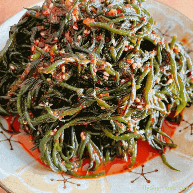 톳무침