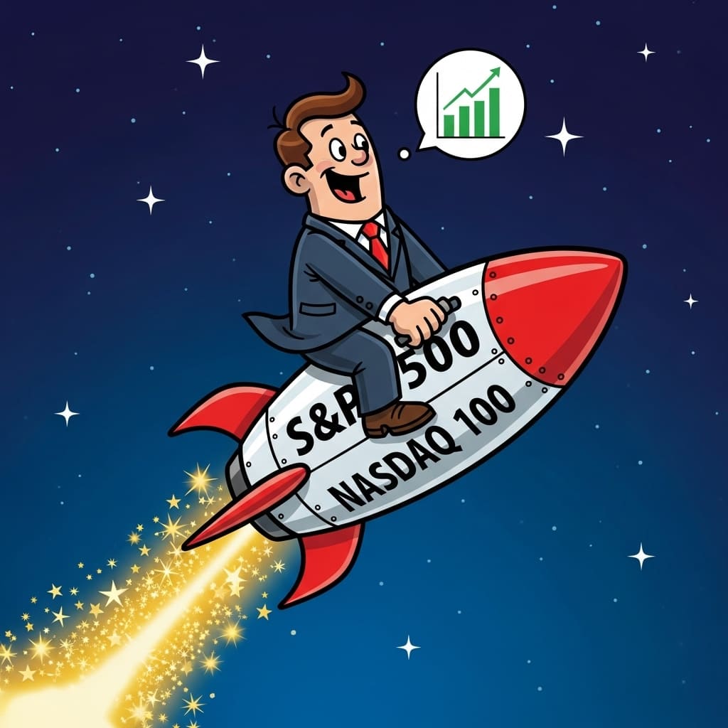 S&amp;P500, NASDAQ100 에 투자하기