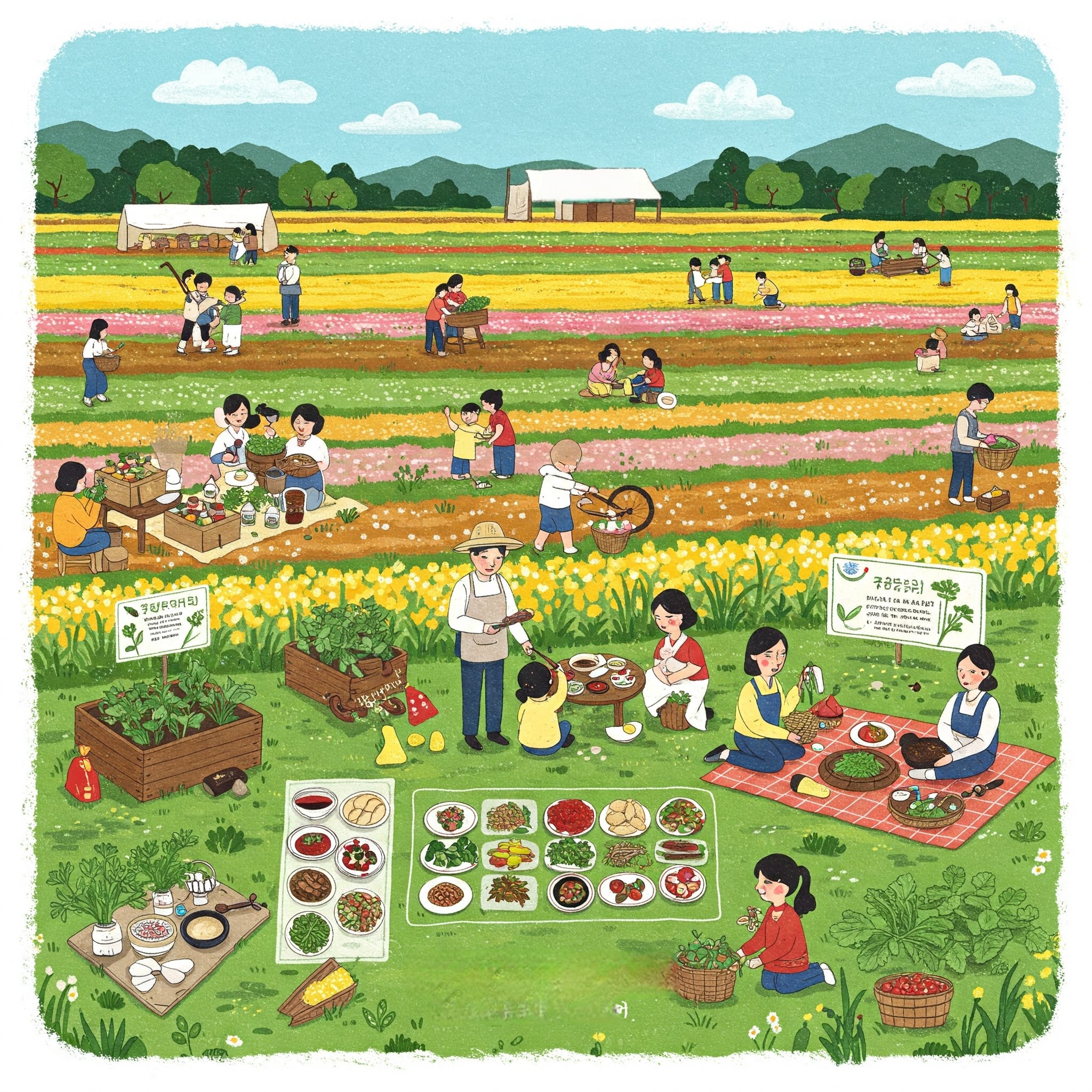 2025 영양산나물축제 - 봄철 가족 나들이 코스로 인기 폭발!