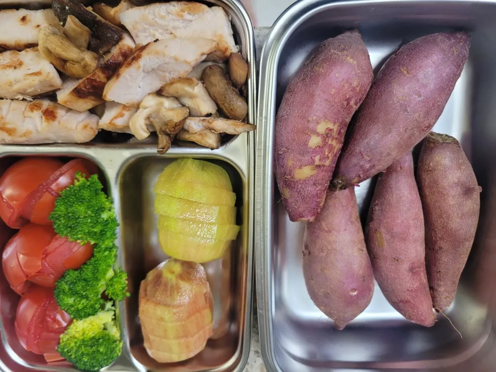 건강한 하루를 위한 아내의 다이어트 도시락 레시피