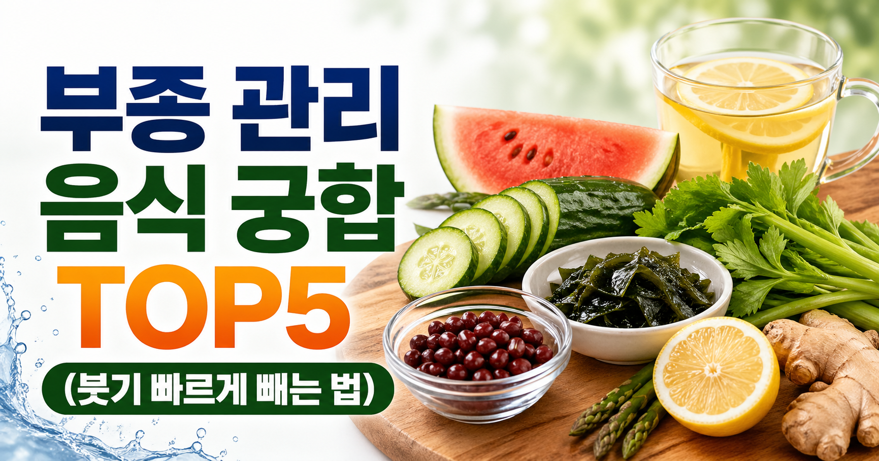 부종 관리 음식