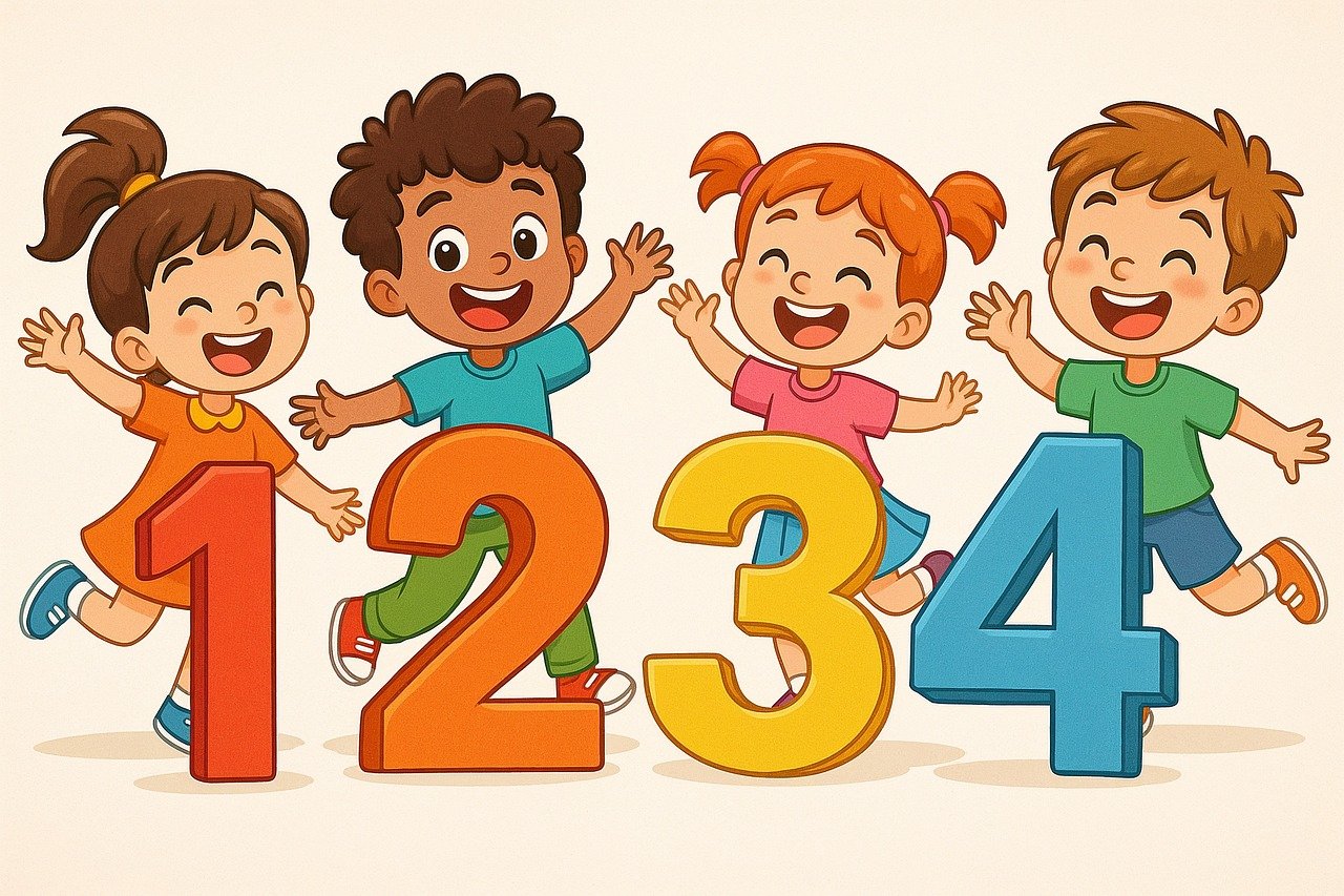 숫자와 어린이들