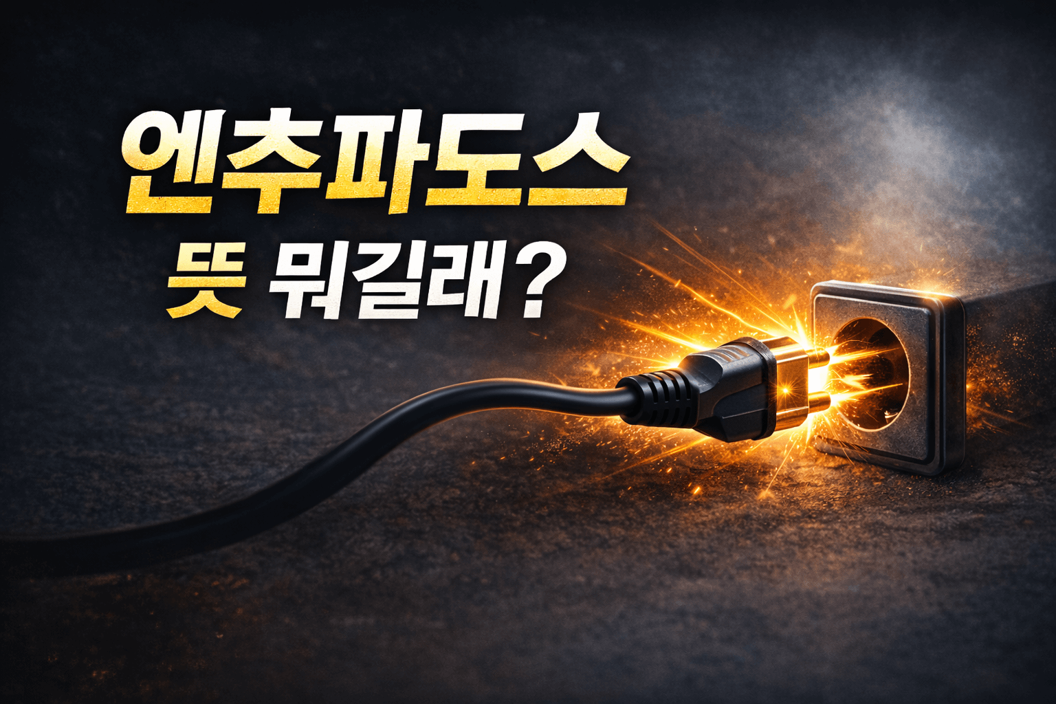 엔추파도스 뜻 뭐길래?|어원·정치 의미·SNS 확산 배경 총정리