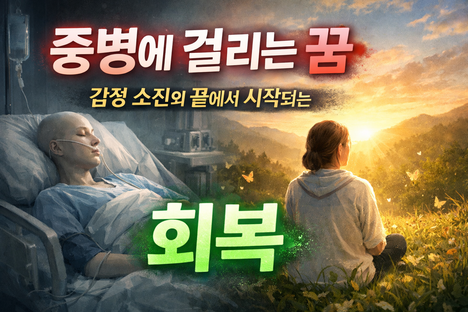 중병에 걸리는 꿈