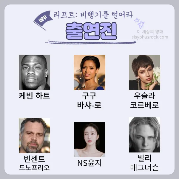 영화 리프트 비행기를 털어라 출연진