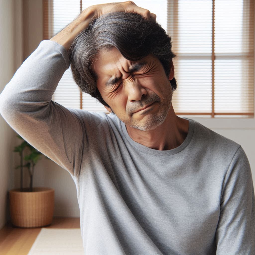 왼쪽 뒷골이 땡기는 이유