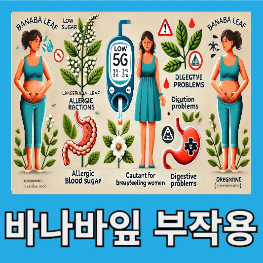 바나바잎 부작용