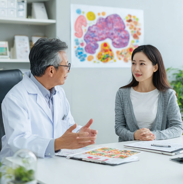 의사와 신장보호에 관련된 상담