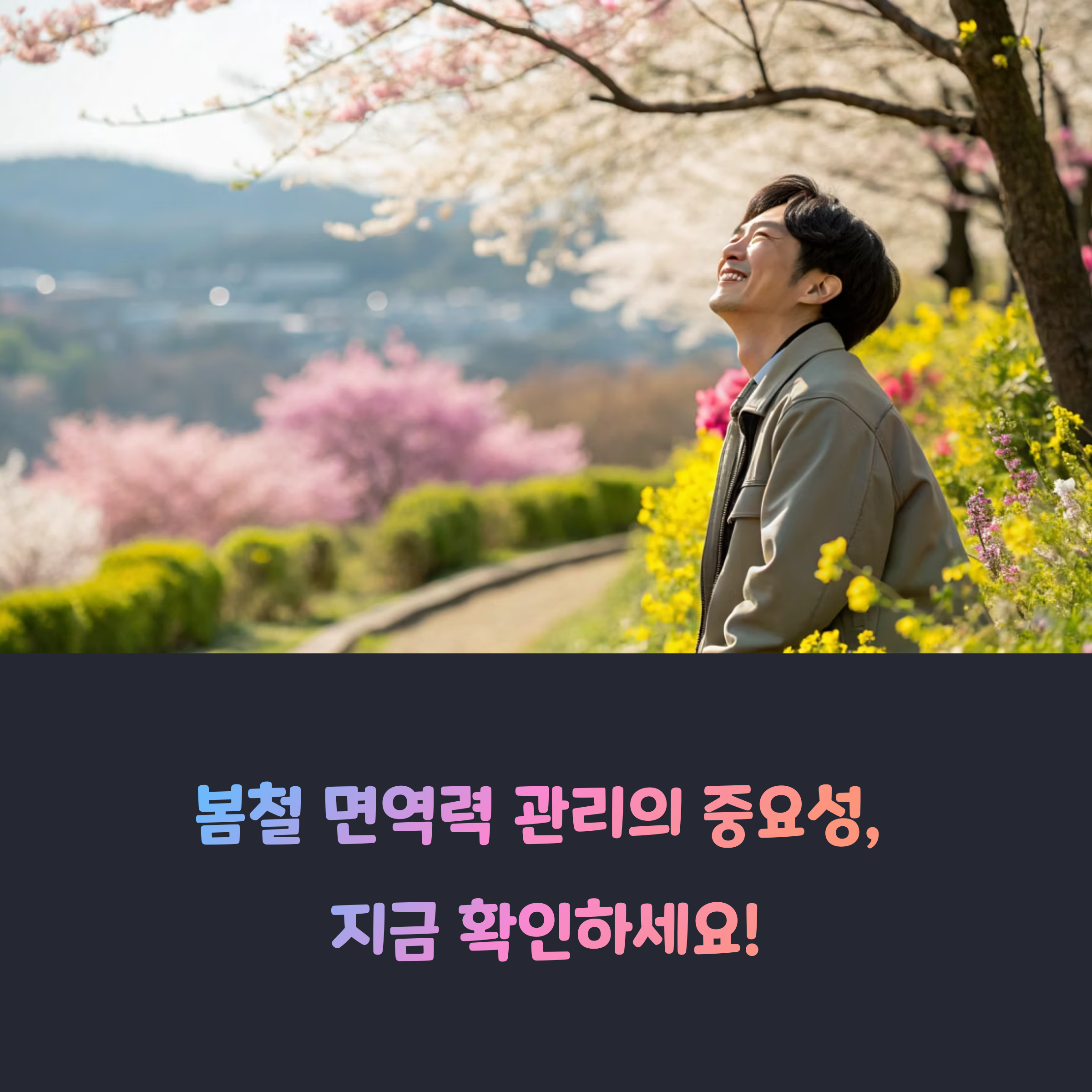 건강한 봄 맞이 준비물, 집에서 챙기는 면역 루틴