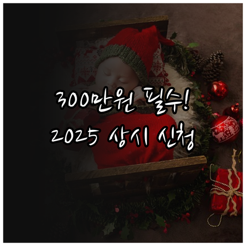 2025 부산 서구 출산지원금 최대 ..