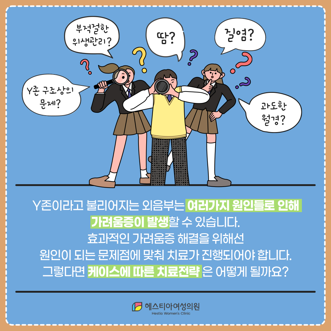 Y존 외음부가려움증