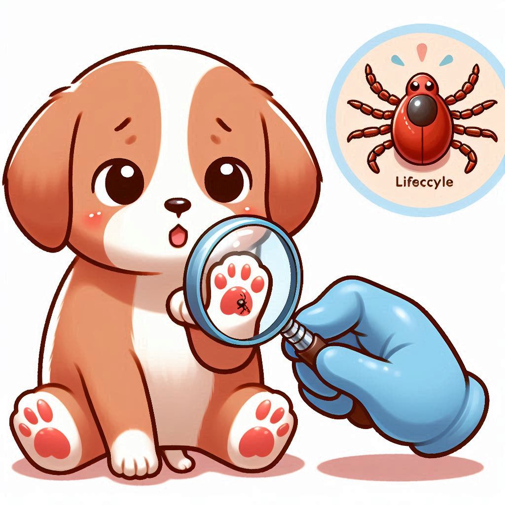강아지 진드기12
