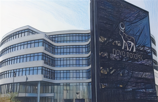 덴마크 코펜하겐에서 12킬로미터 가량 떨어진 벡스베드(Bagsværd)에 위치한 노보 노디스크 본사 전경(일러스트)