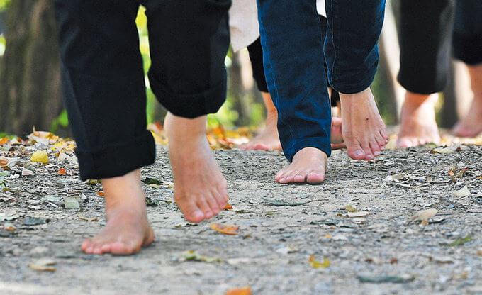 맨발걷기-부작용