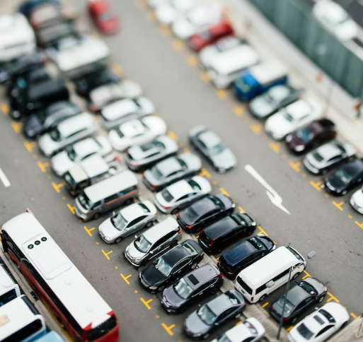 이중주차 주차 현장