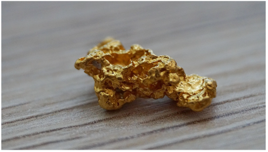 a nugget of gold